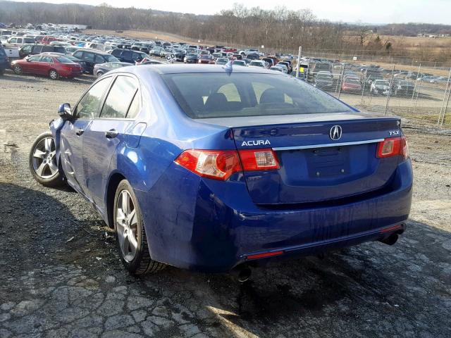 JH4CU2F60CC022946 - 2012 ACURA TSX TECH BLUE photo 3