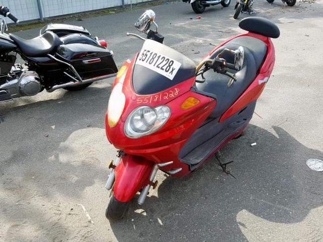 LL8SZN4W380G00488 - 2008 OTHER SCOOTER RED photo 2