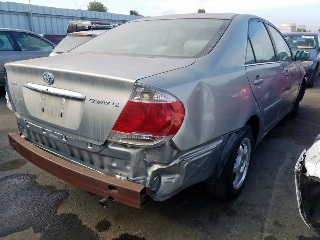 4T1BE30K36U680227 - 2006 TOYOTA CAMRY LE BROWN photo 4