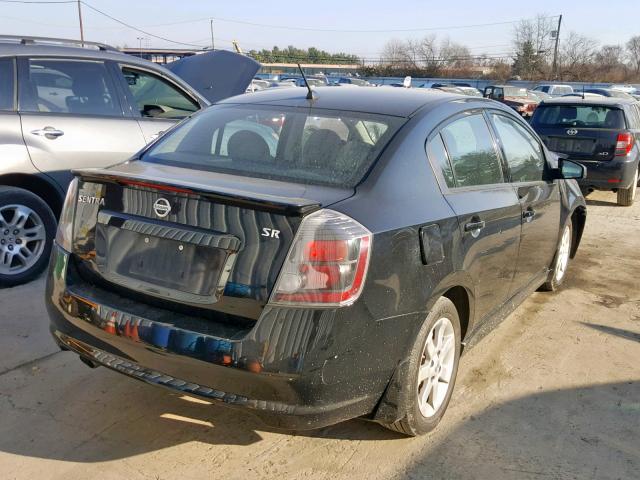 3N1AB6AP4BL673329 - 2011 NISSAN SENTRA 2.0 BLACK photo 4