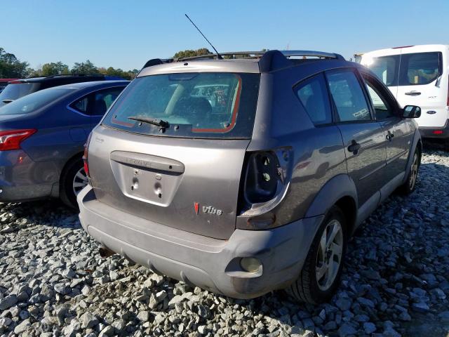 5Y2SL62873Z427777 - 2003 PONTIAC VIBE CHARCOAL photo 4