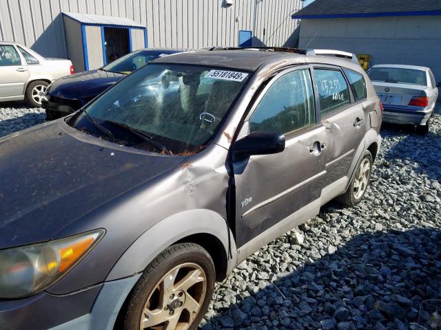 5Y2SL62873Z427777 - 2003 PONTIAC VIBE CHARCOAL photo 9