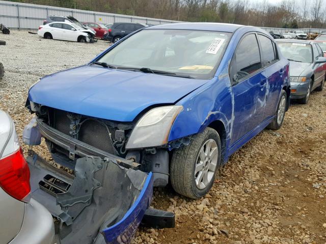 3N1AB6AP1AL679734 - 2010 NISSAN SENTRA 2.0 BLUE photo 2