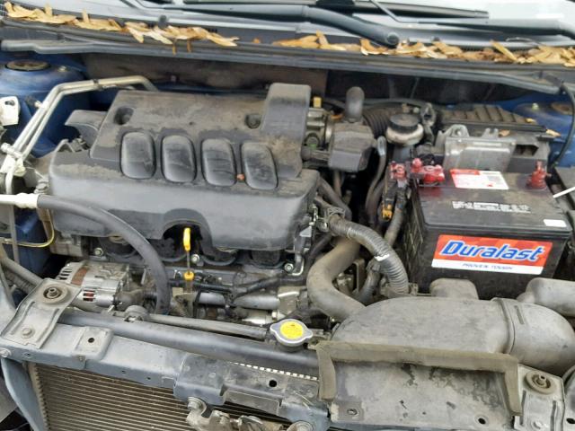 3N1AB6AP1AL679734 - 2010 NISSAN SENTRA 2.0 BLUE photo 7