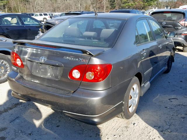 2T1BY30E05C352409 - 2005 TOYOTA COROLLA XR 灰色 照片 4