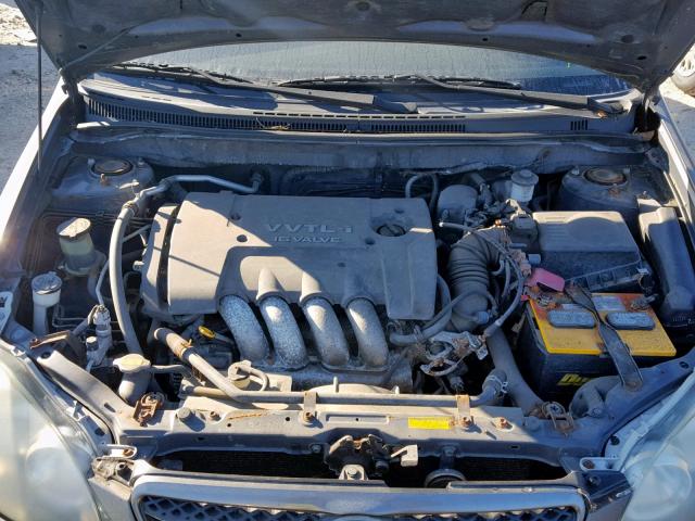 2T1BY30E05C352409 - 2005 TOYOTA COROLLA XR 灰色 照片 7