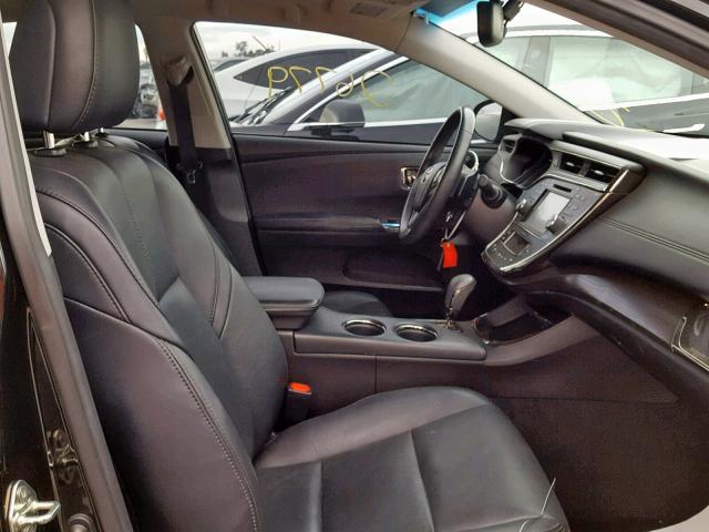 4T1BK1EB6GU208272 - 2016 TOYOTA AVALON XLE BLACK photo 5