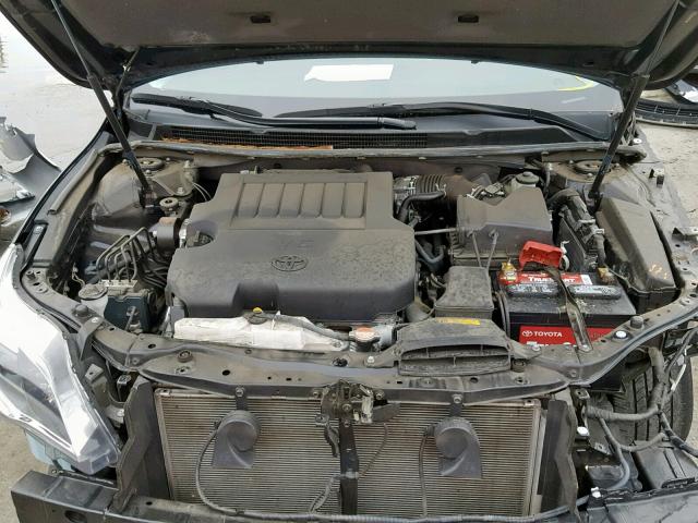 4T1BK1EB6GU208272 - 2016 TOYOTA AVALON XLE BLACK photo 7