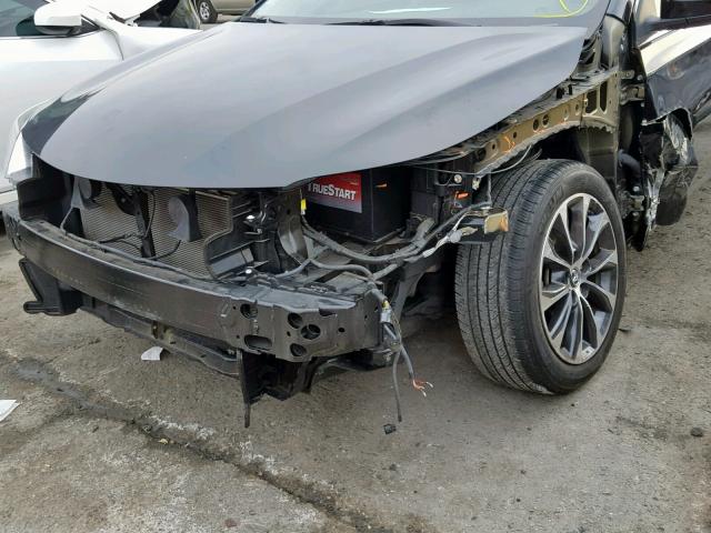 4T1BK1EB6GU208272 - 2016 TOYOTA AVALON XLE BLACK photo 9