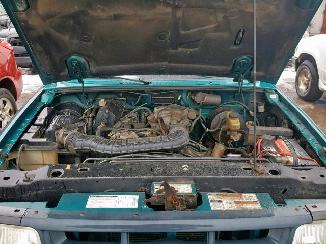 1FTCR11X3RTA05399 - 1994 FORD RANGER GREEN photo 7