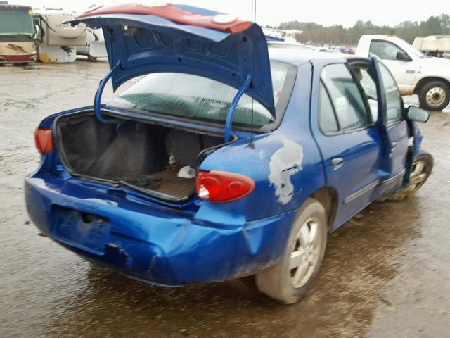 1G1JF52FX47258260 - 2004 CHEVROLET CAVALIER L BLUE photo 4