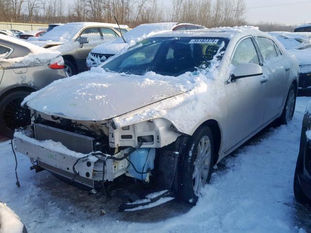 1G1ZE5E75BF187031 - 2011 CHEVROLET MALIBU LTZ თეთრი ფოტო 2