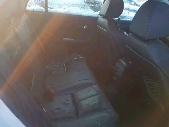 1G1ZE5E75BF187031 - 2011 CHEVROLET MALIBU LTZ თეთრი ფოტო 6