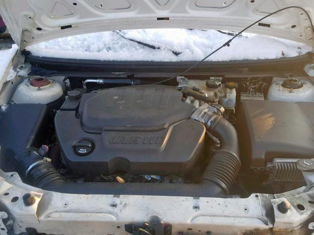 1G1ZE5E75BF187031 - 2011 CHEVROLET MALIBU LTZ თეთრი ფოტო 7