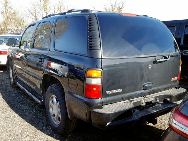 1GKEK63U04J179145 - 2004 GMC YUKON DENA BLACK photo 3