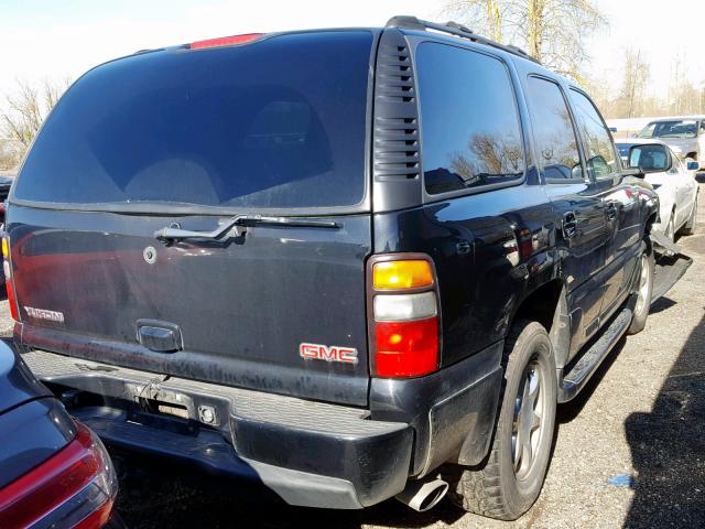 1GKEK63U04J179145 - 2004 GMC YUKON DENA BLACK photo 4