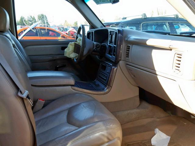 1GKEK63U04J179145 - 2004 GMC YUKON DENA BLACK photo 5