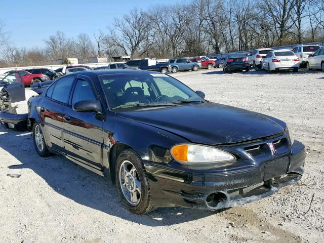 1G2NW52E73C132335 - 2003 PONTIAC GRAND AM G BLACK photo 1