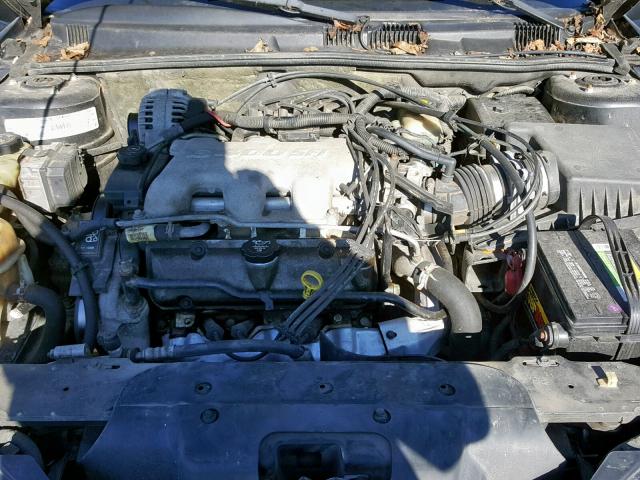 1G2NW52E73C132335 - 2003 PONTIAC GRAND AM G BLACK photo 7