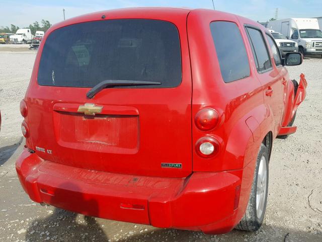 3GNBABFWXBS615803 - 2011 CHEVROLET HHR LT RED photo 4