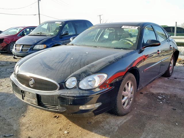 2G4WD582461247127 - 2006 BUICK LACROSSE C BLACK photo 2