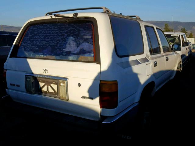 JT3VN39W1P0121277 - 1993 TOYOTA 4RUNNER VN WHITE photo 4