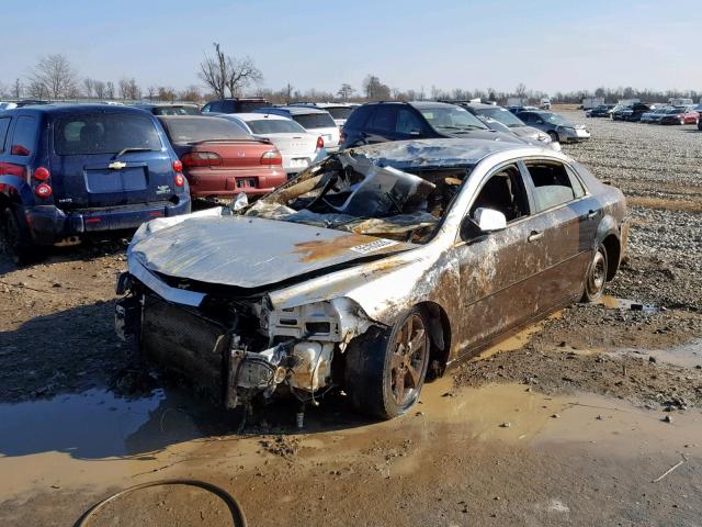 1G1ZC5E09CF241991 - 2012 CHEVROLET MALIBU 1LT SILVER photo 2