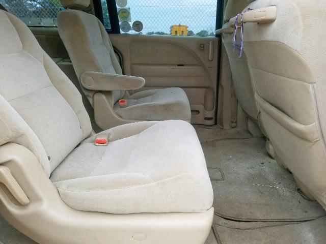 5FNRL38218B064292 - 2008 HONDA ODYSSEY LX WHITE photo 6