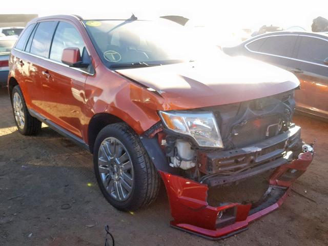 2FMDK49C08BA67591 - 2008 FORD EDGE LIMIT ORANGE photo 1