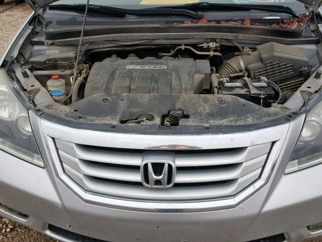 5FNRL3H20AB033119 - 2010 HONDA ODYSSEY LX SILVER photo 7