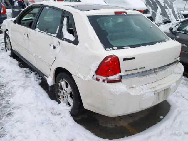 1G1ZT64835F210364 - 2005 CHEVROLET MALIBU MAX თეთრი ფოტო 3