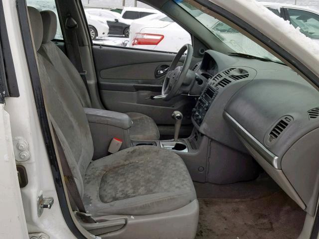 1G1ZT64835F210364 - 2005 CHEVROLET MALIBU MAX თეთრი ფოტო 5