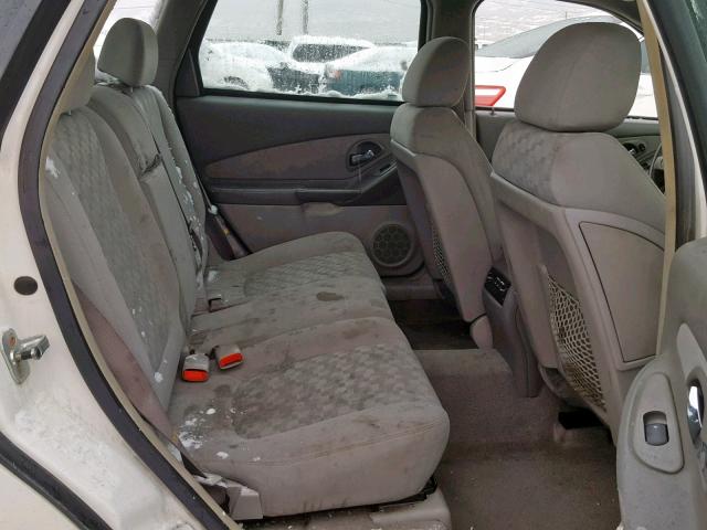 1G1ZT64835F210364 - 2005 CHEVROLET MALIBU MAX თეთრი ფოტო 6