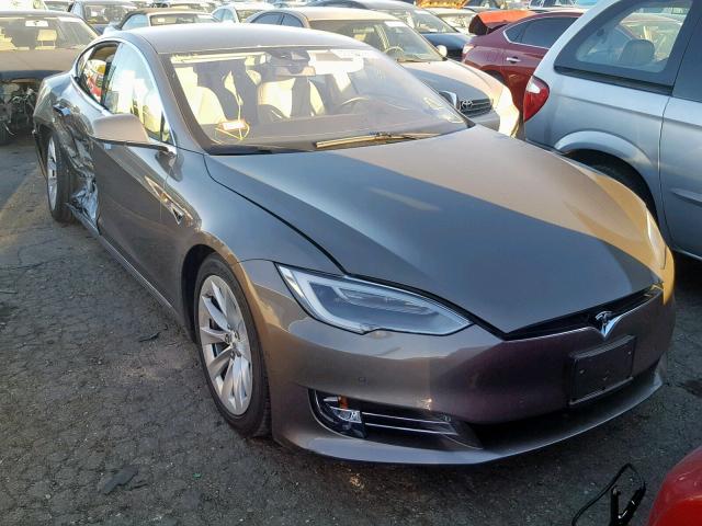 5YJSA1E29GF138136 - 2016 TESLA MODEL S Մոխրագույն լուսանկար 1