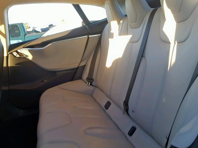 5YJSA1E29GF138136 - 2016 TESLA MODEL S Մոխրագույն լուսանկար 6