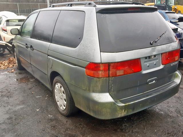 2HKRL185XYH531838 - 2000 HONDA ODYSSEY LX SILVER photo 3