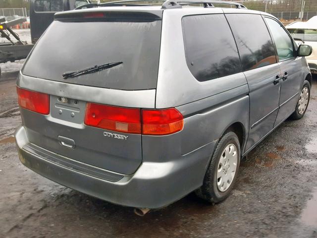 2HKRL185XYH531838 - 2000 HONDA ODYSSEY LX SILVER photo 4