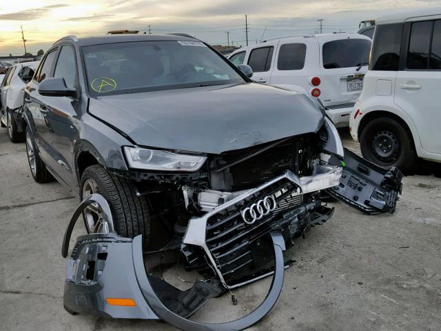 WA1BCCFS1JR017679 - 2018 AUDI Q3 PREMIUM GRAY photo 1