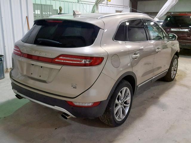 5LMCJ2A97FUJ12386 - 2015 LINCOLN MKC GOLD photo 4