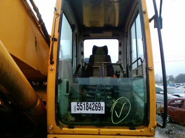 NB0310035 - 2006 HYUNDAI EXCAVATOR YELLOW photo 5