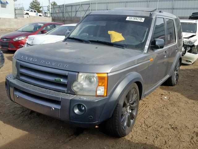 SALAE25488A442276 - 2008 LAND ROVER LR3 SE GRAY photo 2