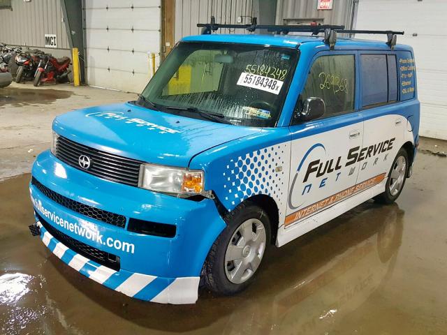 JTLKT324164127363 - 2006 TOYOTA SCION XB Сұр фото 2