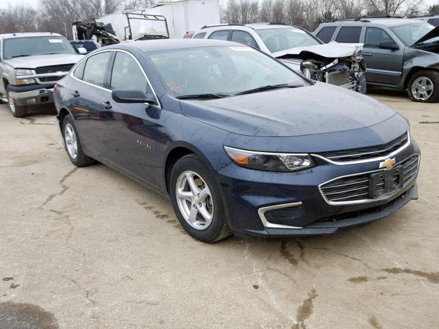1G1ZB5ST8HF277275 - 2017 CHEVROLET MALIBU LS 蓝色 照片 1