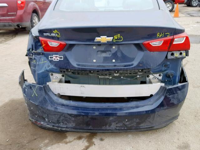 1G1ZB5ST8HF277275 - 2017 CHEVROLET MALIBU LS 蓝色 照片 9