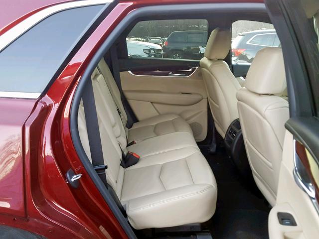 1GYKNBRS7HZ107199 - 2017 CADILLAC XT5 LUXURY BURGUNDY photo 6