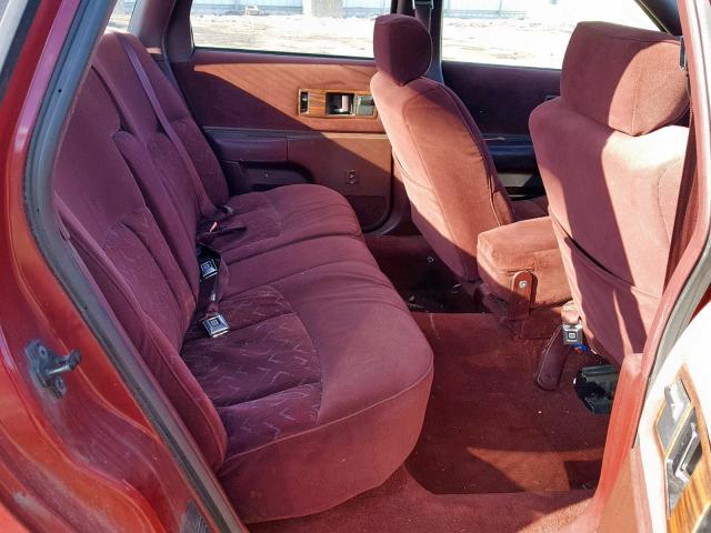 1G1BL52W9SR117355 - 1995 CHEVROLET CAPRICE CL MAROON photo 6