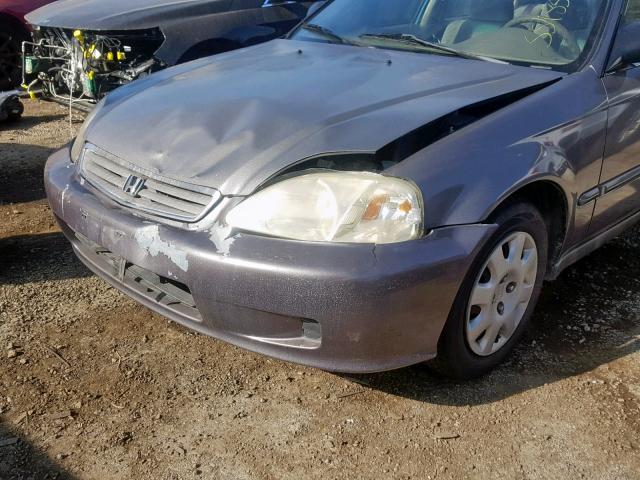 2HGEJ6616XH522127 - 1999 HONDA CIVIC BASE 灰色 照片 9