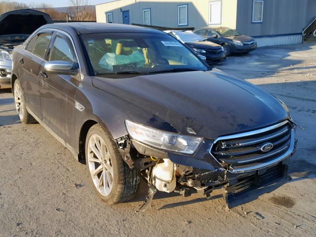 1FAHP2J8XEG147431 - 2014 FORD TAURUS LIM BROWN photo 1