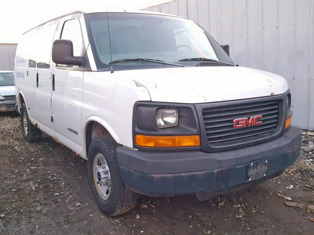 1GTHG35U331133684 - 2003 GMC SAVANA G35 WHITE photo 1