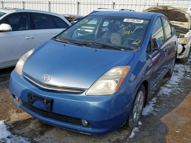 JTDKB20U167512206 - 2006 TOYOTA PRIUS BLUE photo 2